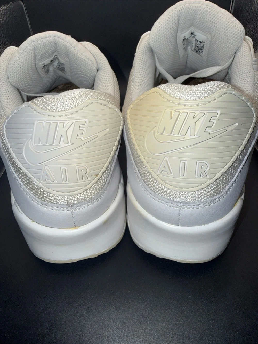 Size 15 - Nike Air Max 90 Triple White 2020, CN8490-100, Clean, No Box, Good